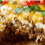 Cheesy Low Carb Philly Cheesesteak Casserole Recipe