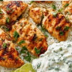 The Best Dump-and-Bake Chicken Tzatziki with Rice Recipe