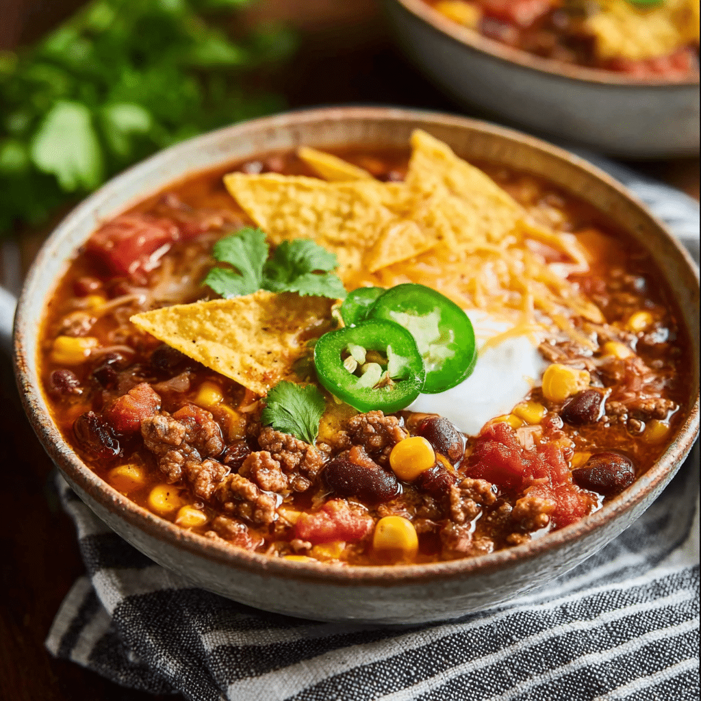 Taco Soup Recipe - Recipe Image