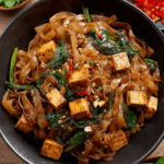 street style thai drunken noodles recipe