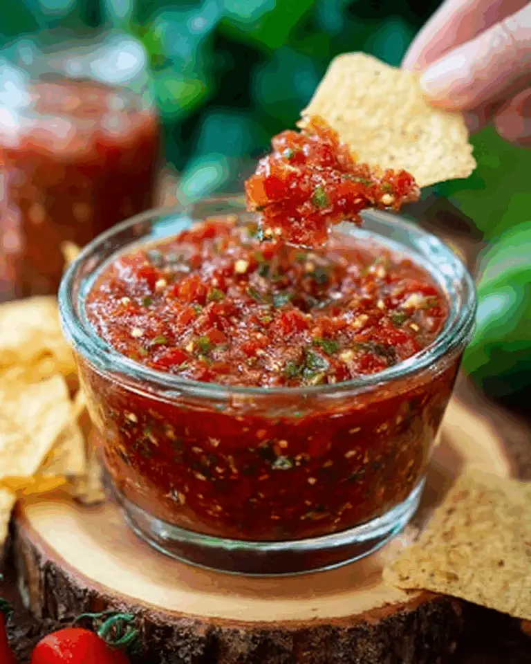 The Best 5-Minute Fire Roasted Salsa Recipe