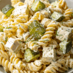 The BEST Dill Pickle Pasta Salad Recipe