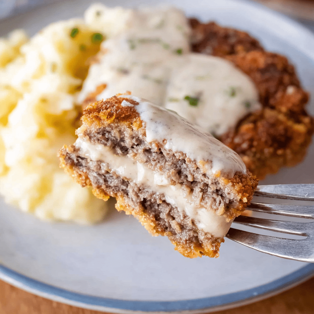 Copycat Cracker Barrel Country Fried Steak Recipe - Recipe Image