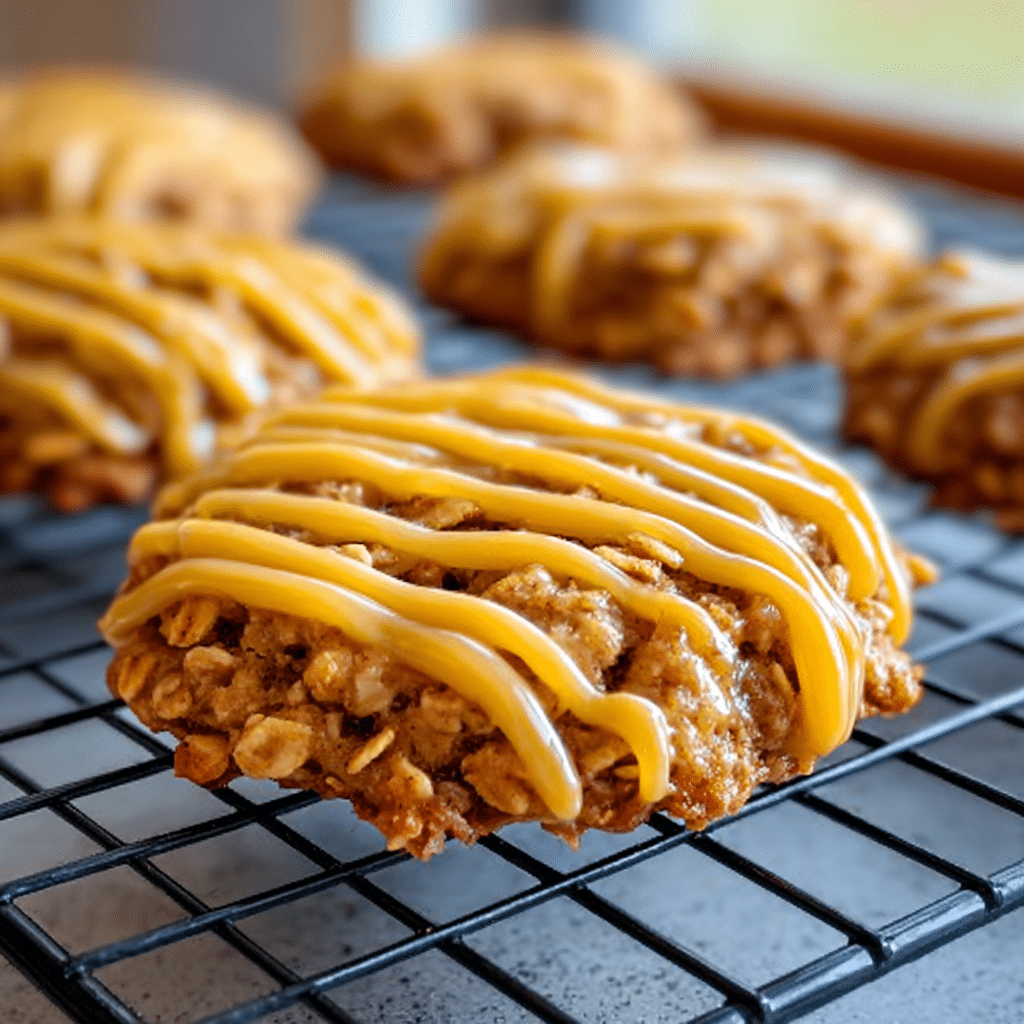 Pumpkin Spice No Bake Cookies Recipe - Recipe Image