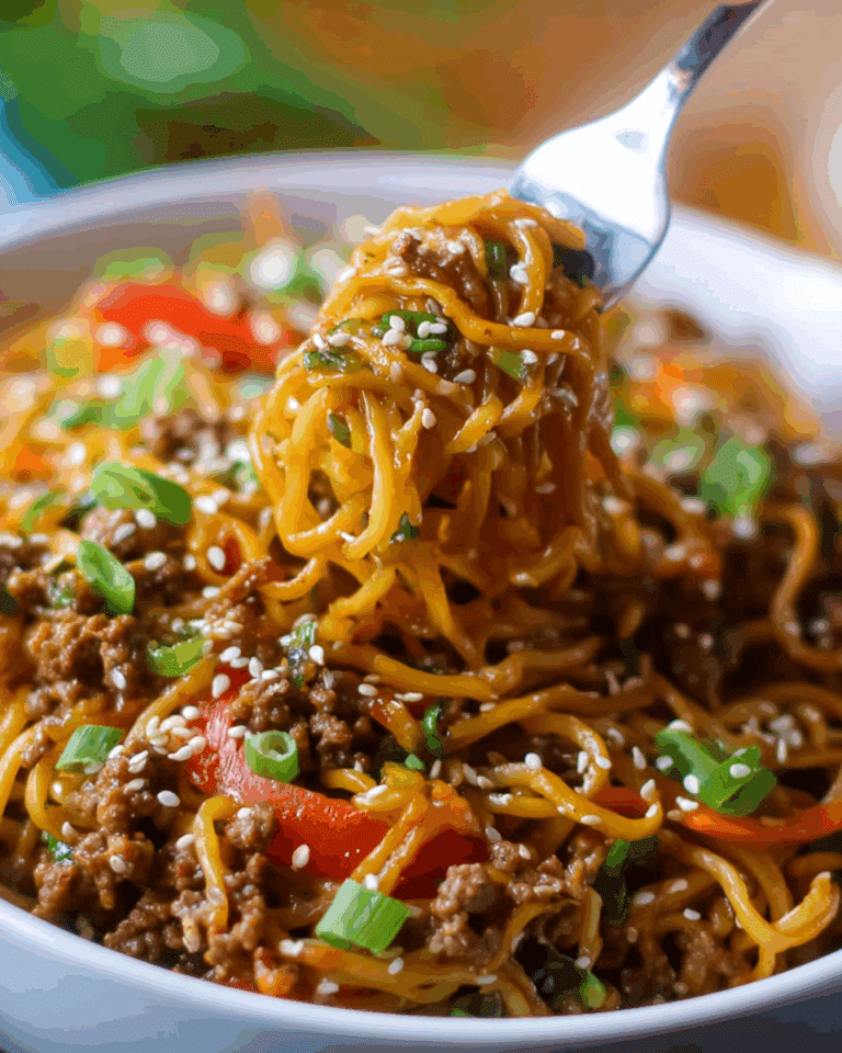 Slow Cooker Beef Ramen Recipe