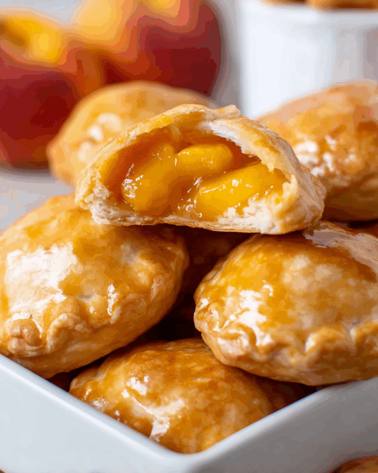 Peach Pie Bombs Recipe