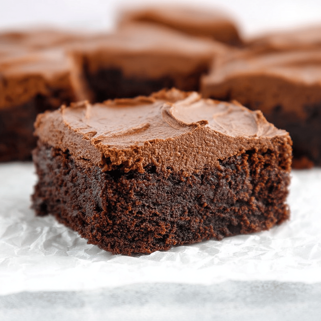 Lunch Lady Brownies Recipe - Recipe Image