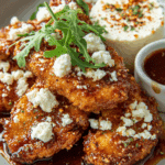CRISPY HOT HONEY FETA CHICKEN Recipe