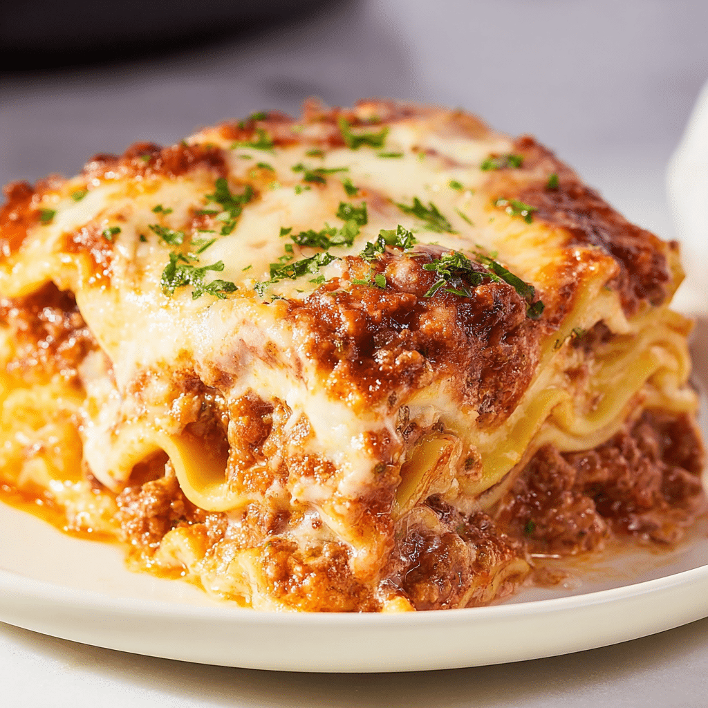 Easy Crockpot Lasagna Recipe - Recipe Image