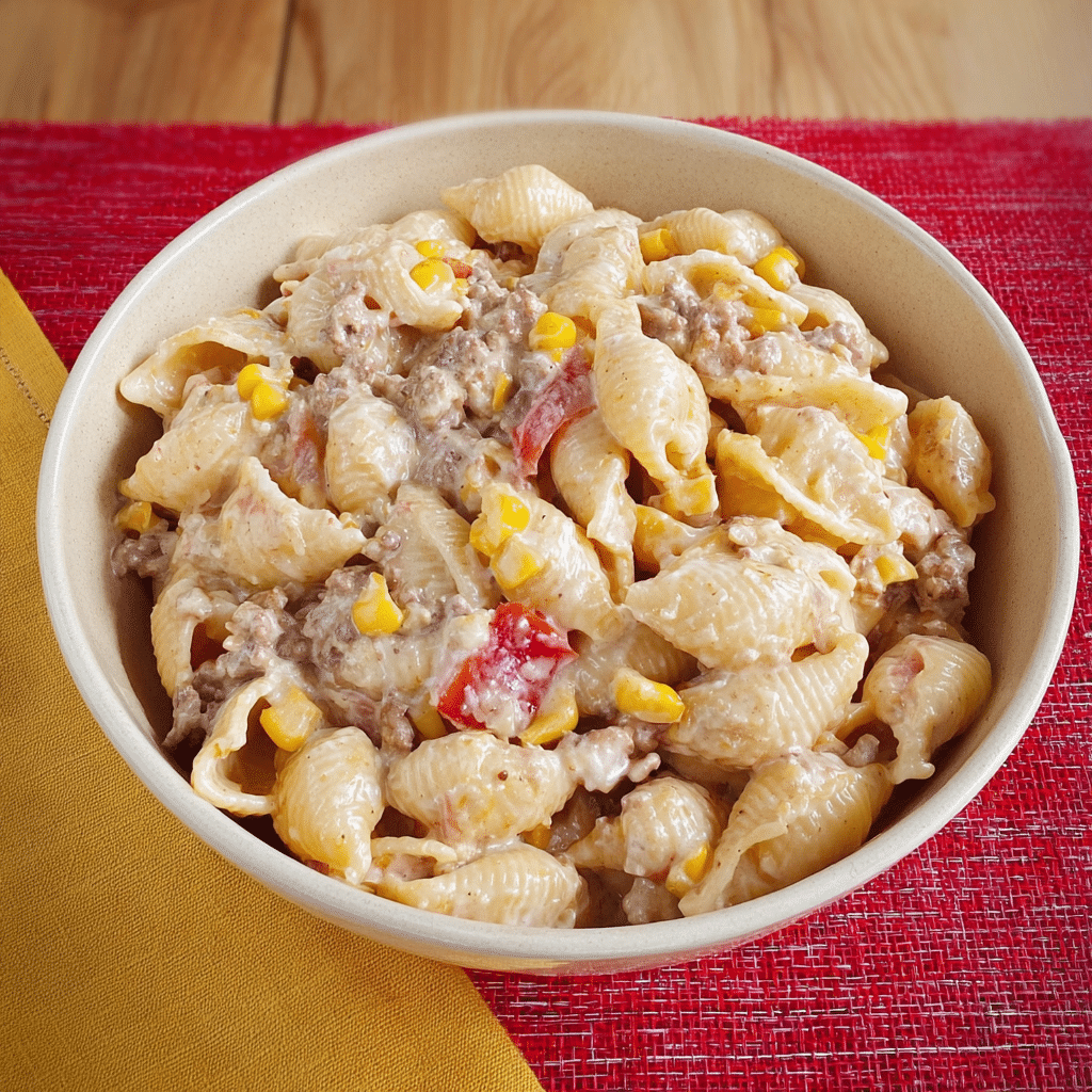 Cowboy Pasta Recipe - Recipe Image