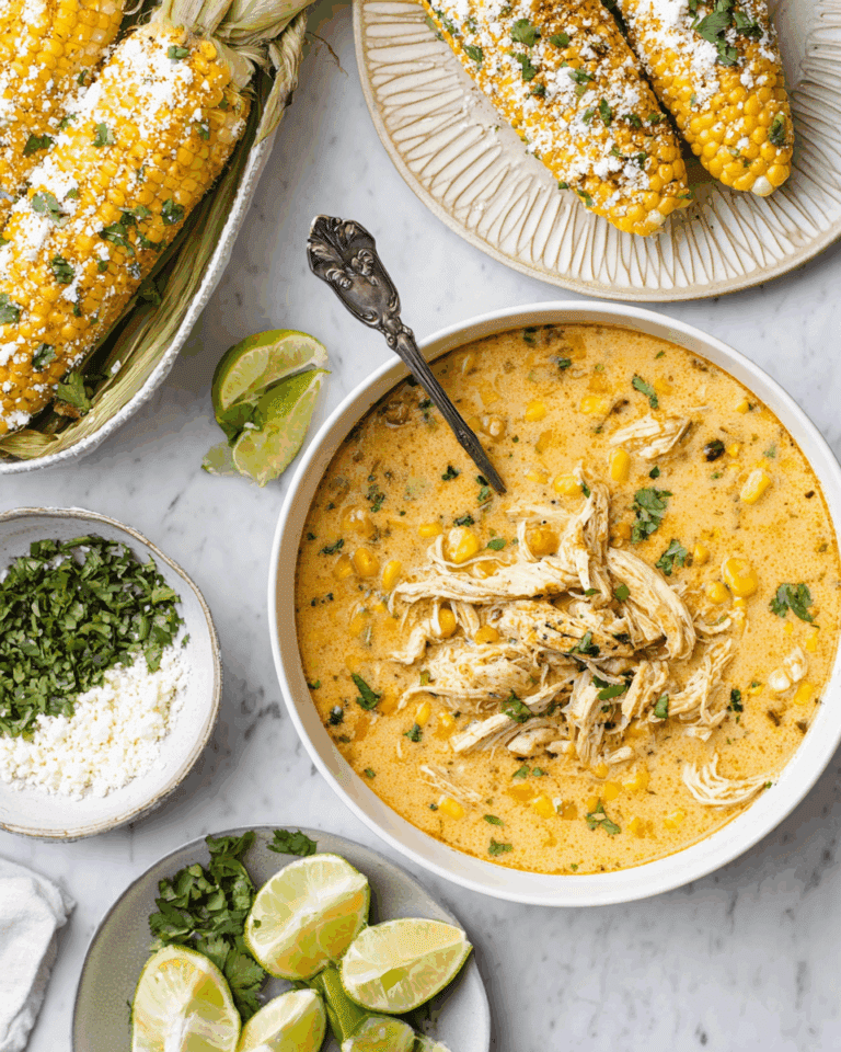 Mexican Street Corn Soup Recipe