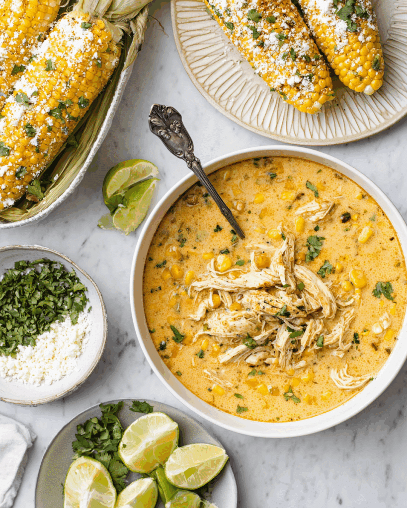 Mexican Street Corn Soup Recipe