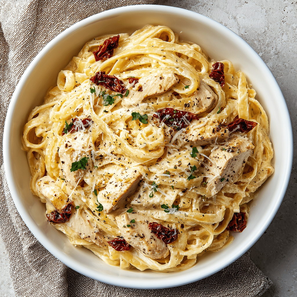 One Pot Marry Me Chicken Pasta Recipe - Recipe Image