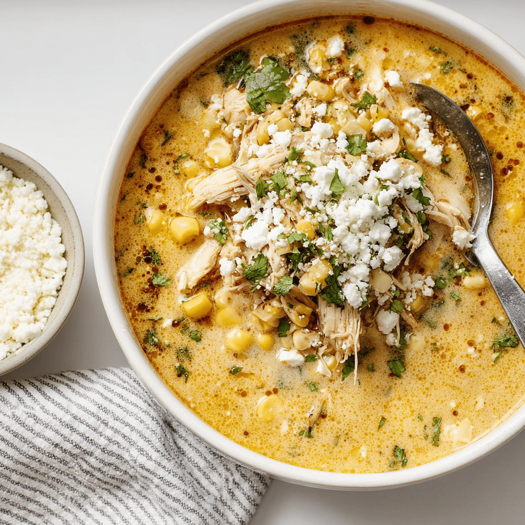 Mexican Street Corn Soup Recipe - Recipe Image
