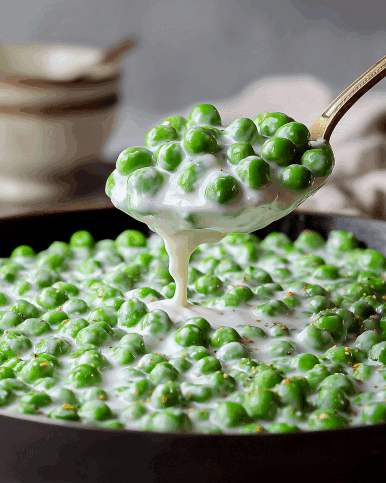 Creamed Peas Recipe