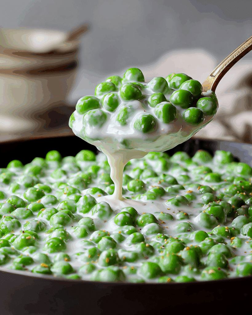 Creamed Peas Recipe
