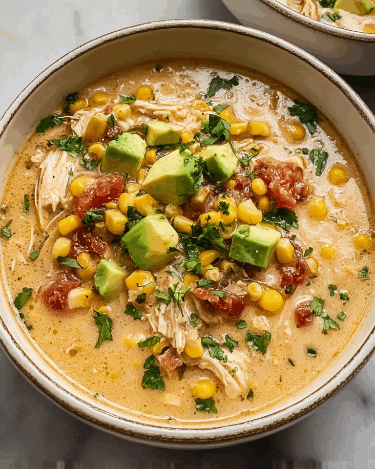 Mexican Street Corn White Chicken Chili Recipe