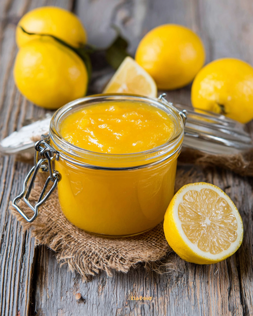 ITALIAN LEMON JAM Recipe