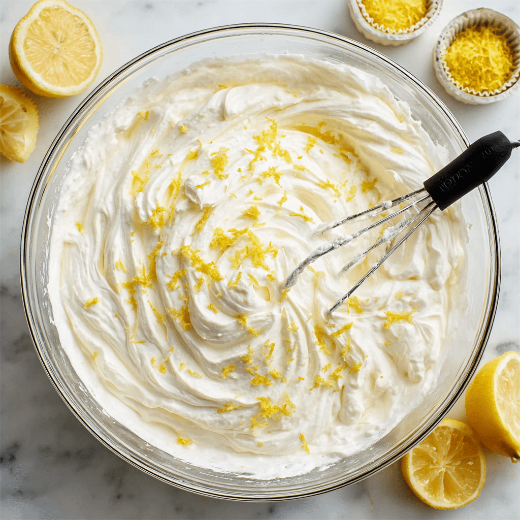 Lemon Cream Cheese Frosting Recipe - Recipe Image