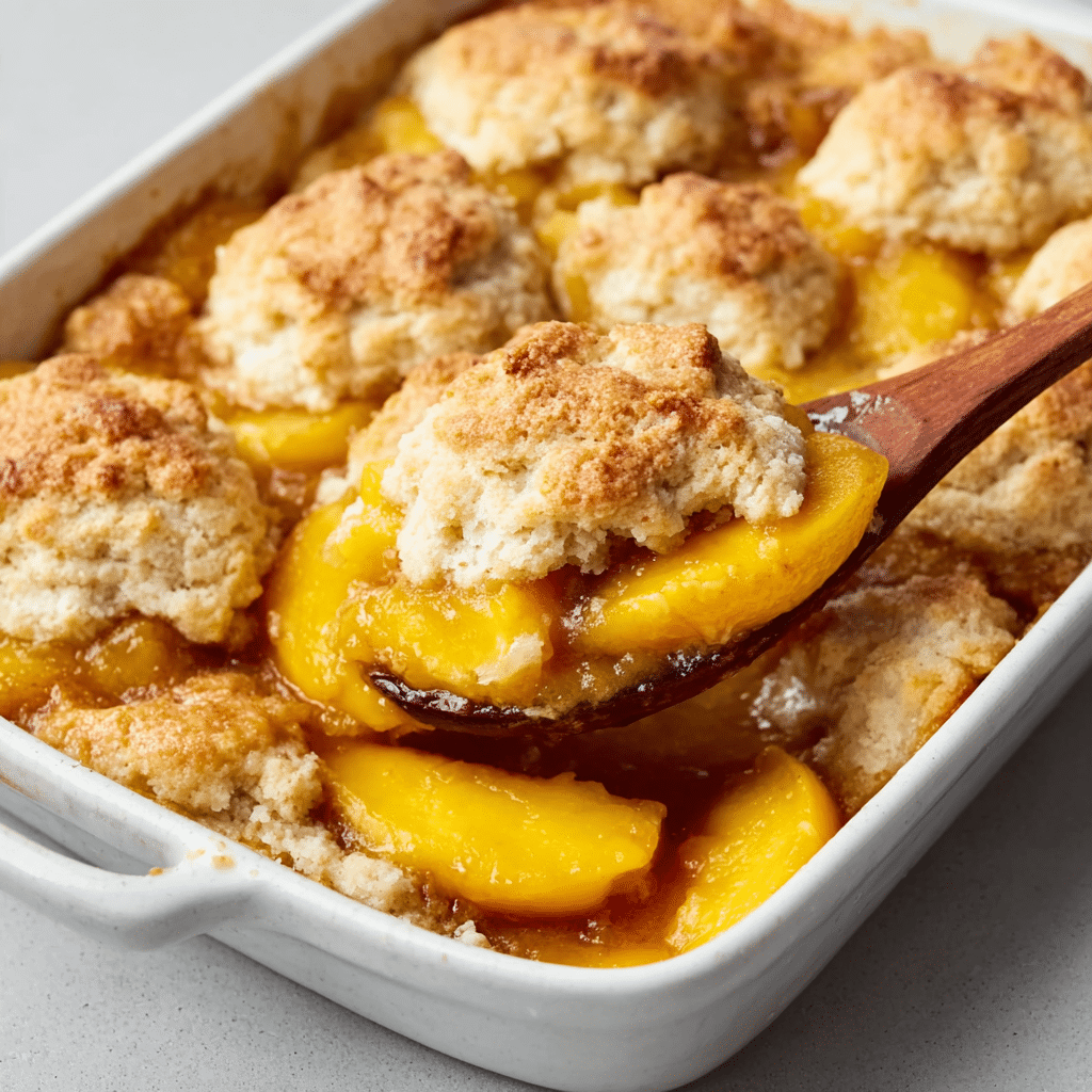 The Best Peach Cobbler Recipe Ever Recipe - Recipe Image