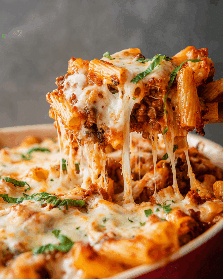 Crockpot Baked Ziti Recipe