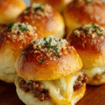 Garlic Parmesan Cheeseburger Bombs Recipe