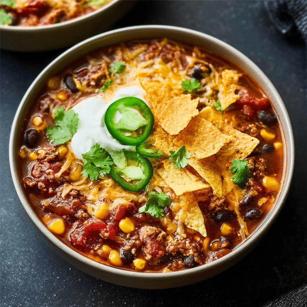 Taco Soup Recipe - Recipe Image