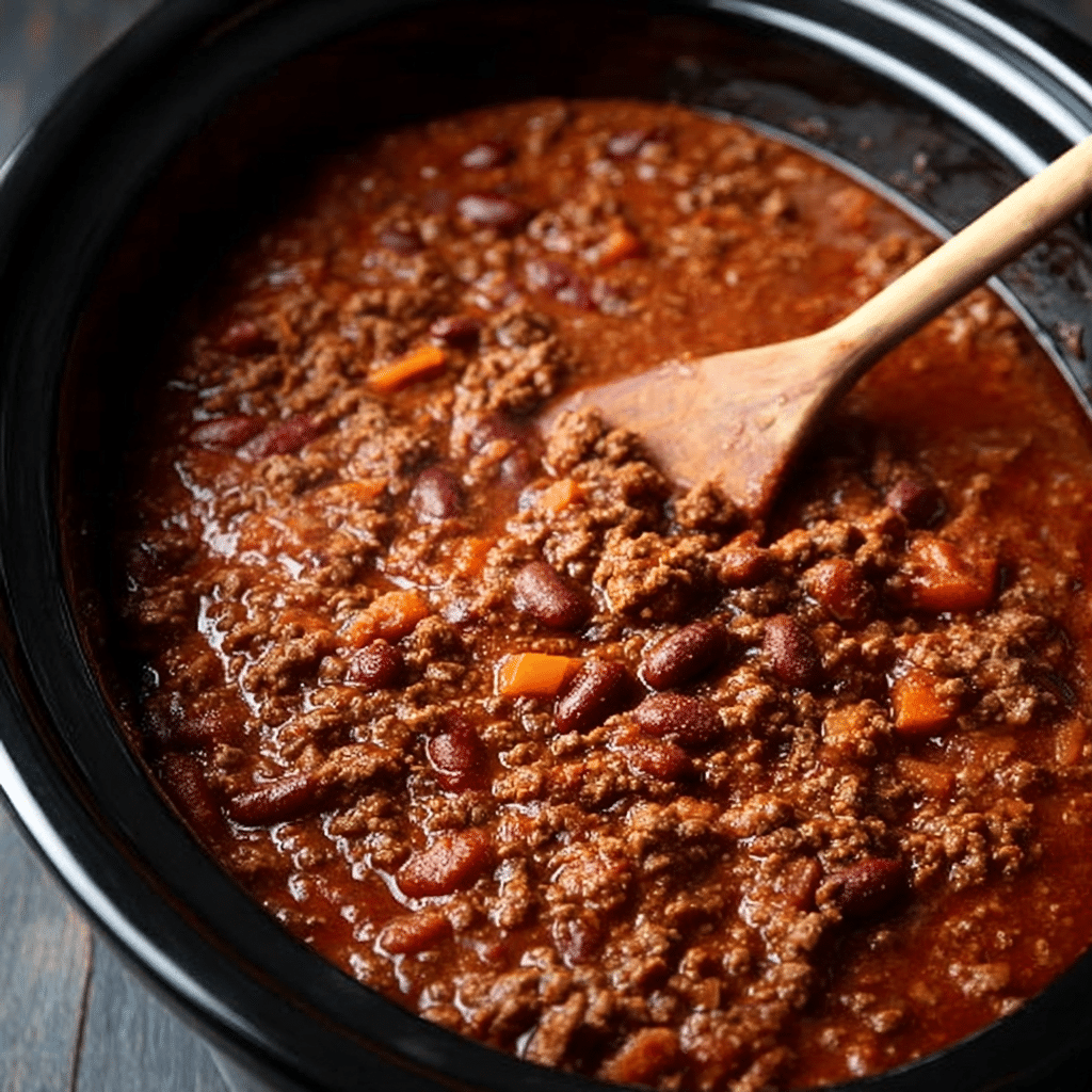 Crock Pot Chili Recipe - Recipe Image