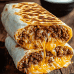 Grilled Cheese Burrito Recipe
