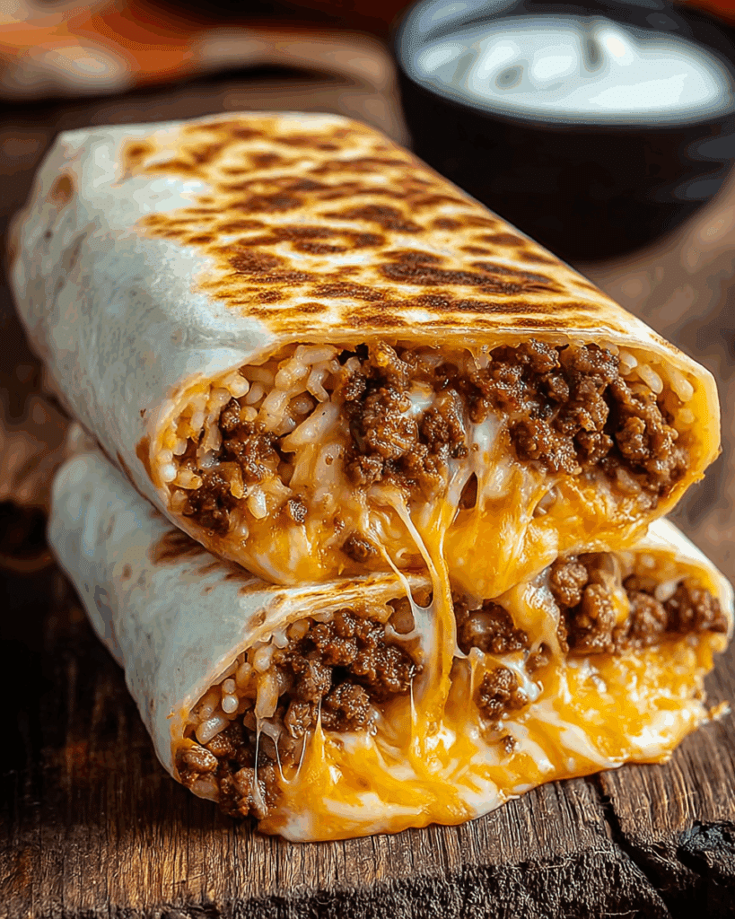 Grilled Cheese Burrito Recipe