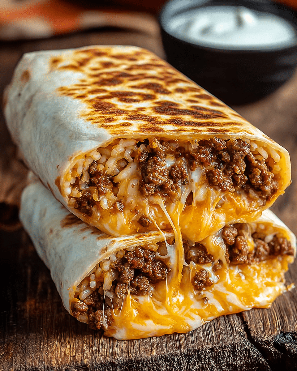 Grilled Cheese Burrito Recipe