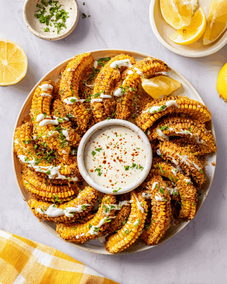 Air Fryer Corn Ribs Recipe