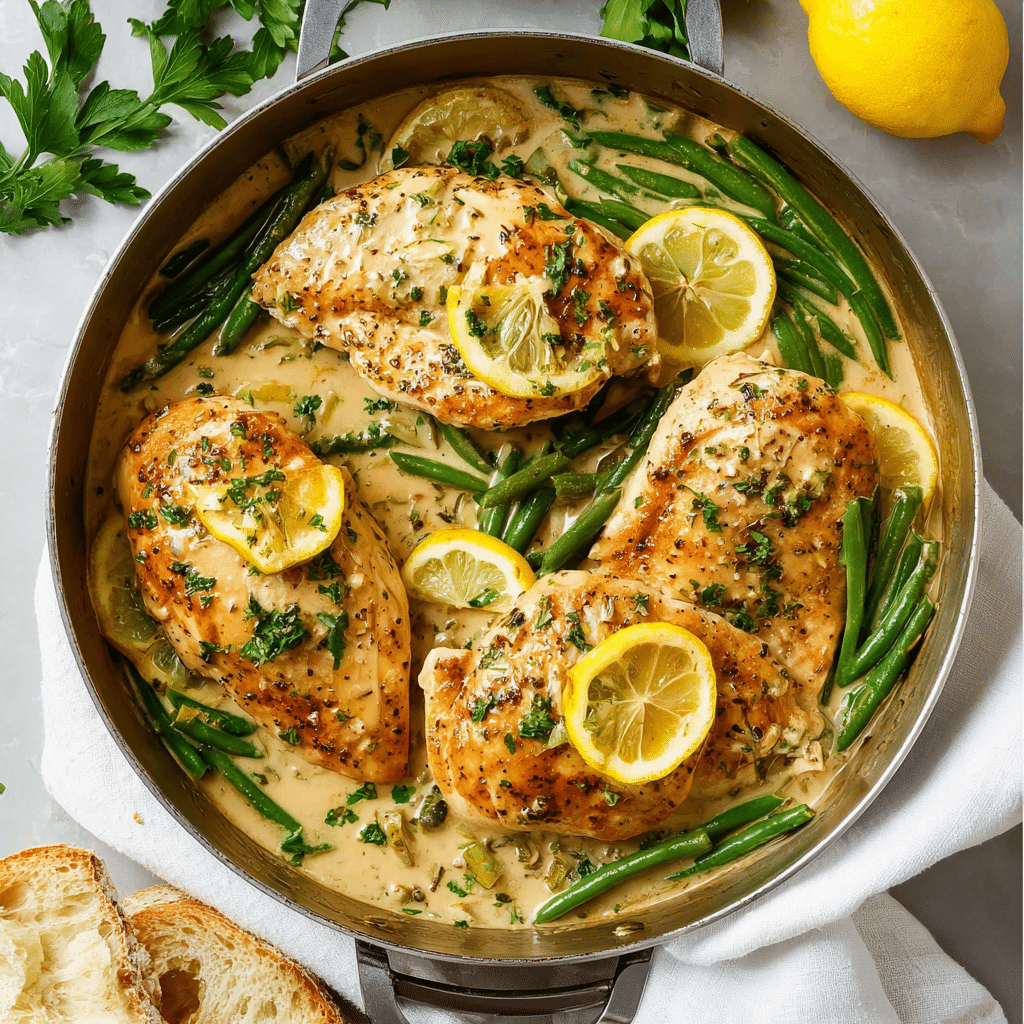 LEMON CHICKEN (WITH LEMON BUTTER SAUCE) Recipe - Recipe Image