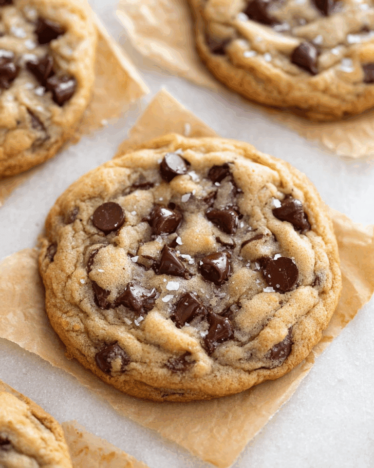 Thick & Chewy Chocolate Chip Cookies Recipe