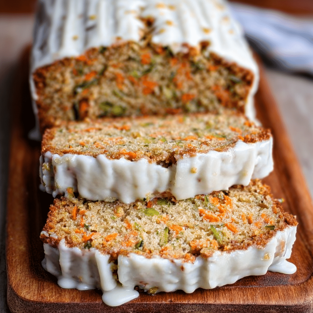 Carrot Apple Zucchini Bread Recipe - Recipe Image