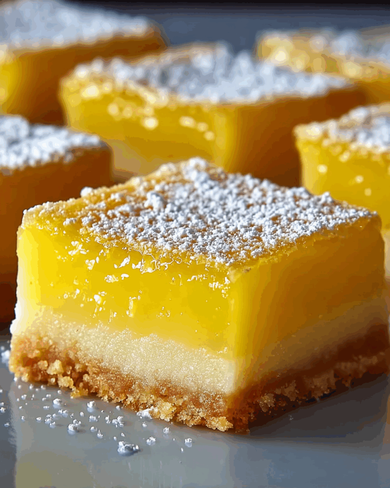 two ingredient lemon bars Recipe