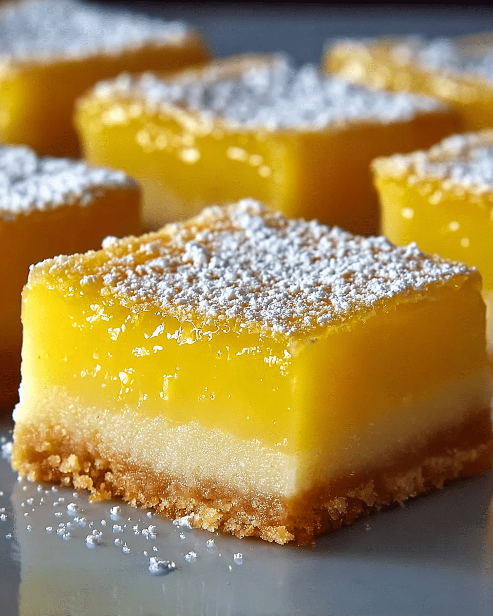 two ingredient lemon bars Recipe