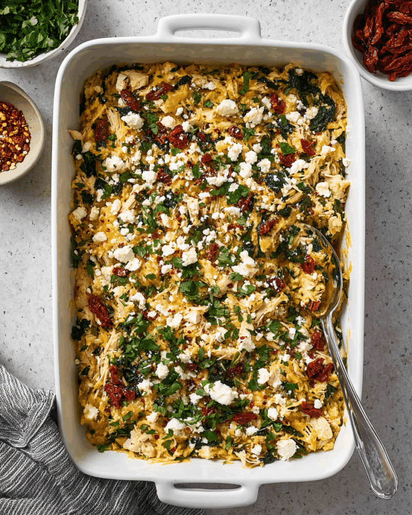 Greek Chicken Casserole Recipe