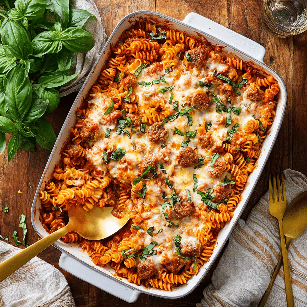 Easy Lasagna Casserole Recipe - Recipe Image