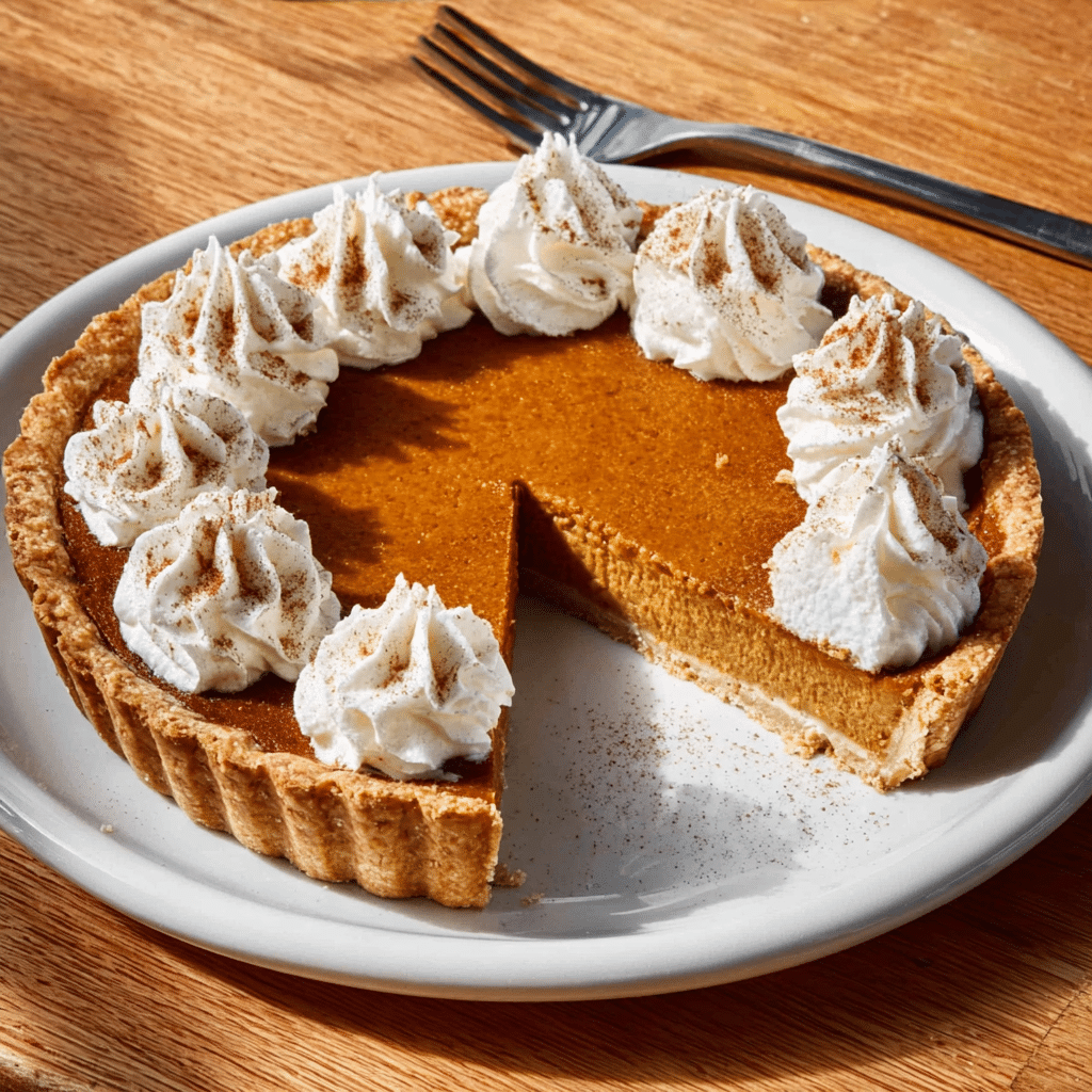 Salted Caramel Sweet Potato Pie Recipe - Recipe Image