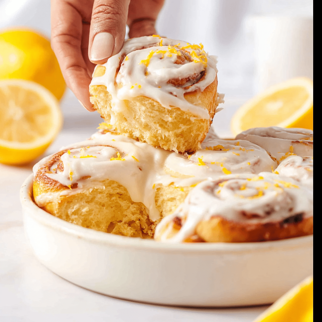 Lemon Sweet Rolls Recipe - Recipe Image
