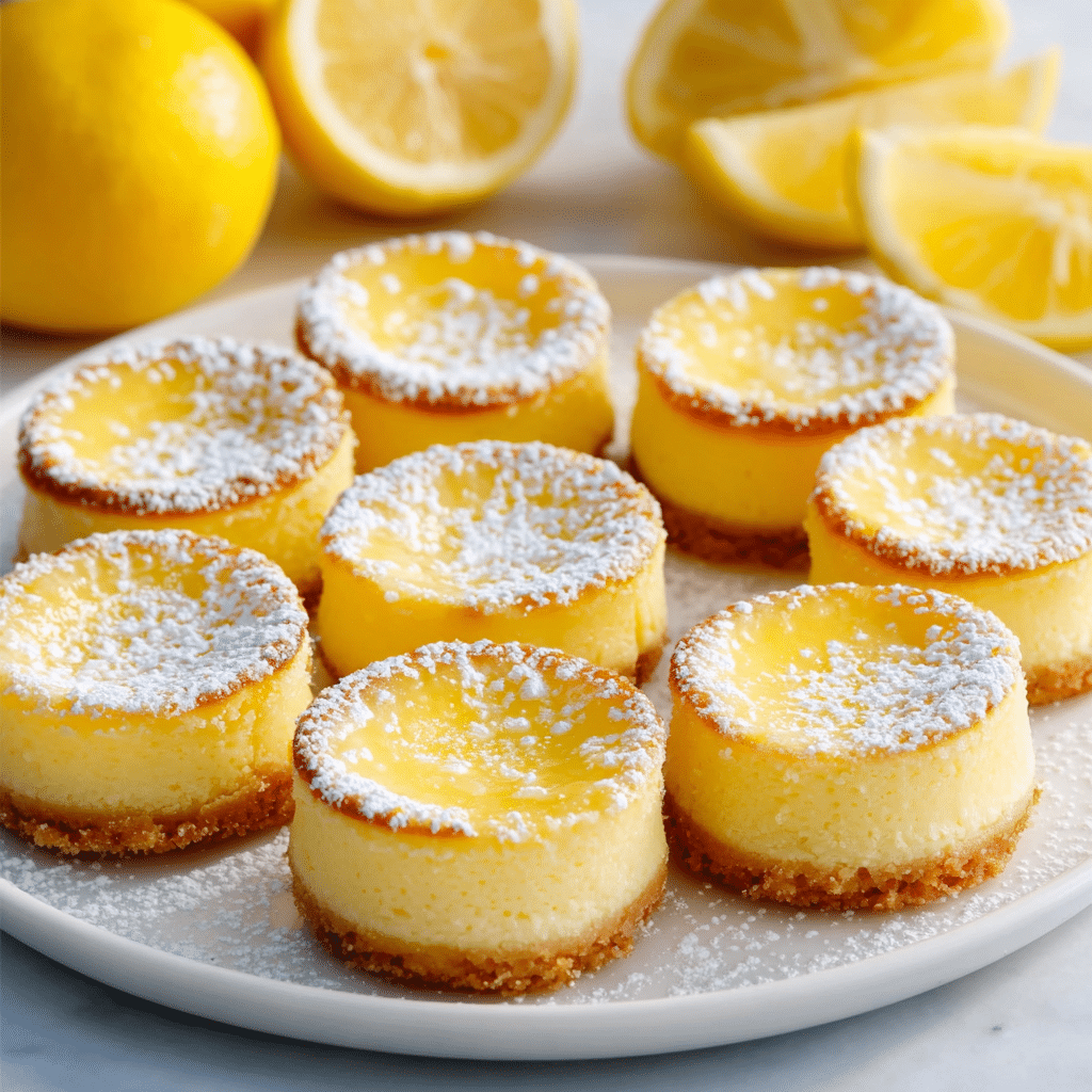 BABY LEMON IMPOSSIBLE PIES Recipe - Recipe Image