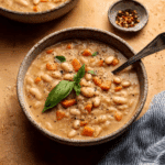 Parmesan Tomato Cannellini Bean Soup Recipe