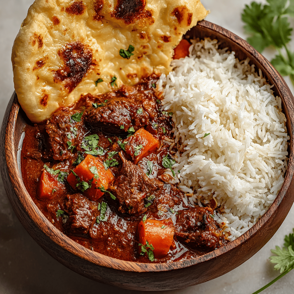 Slow Cooker Beef Coconut Curry Recipe - Recipe Image