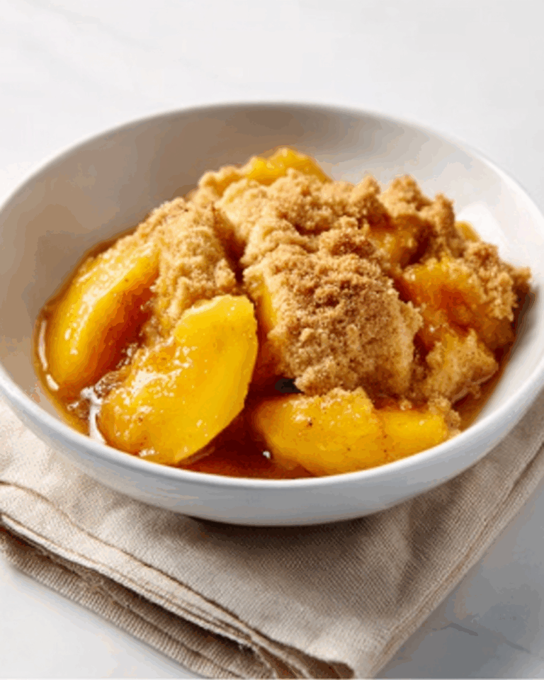 The Best Peach Cobbler Recipe Ever Recipe