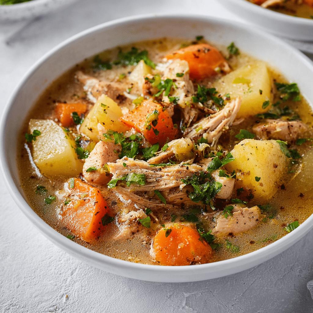 Slow Cooker Chicken Stew Recipe - Recipe Image
