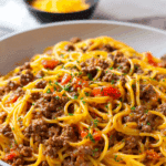 Crockpot Taco Spaghetti Recipe