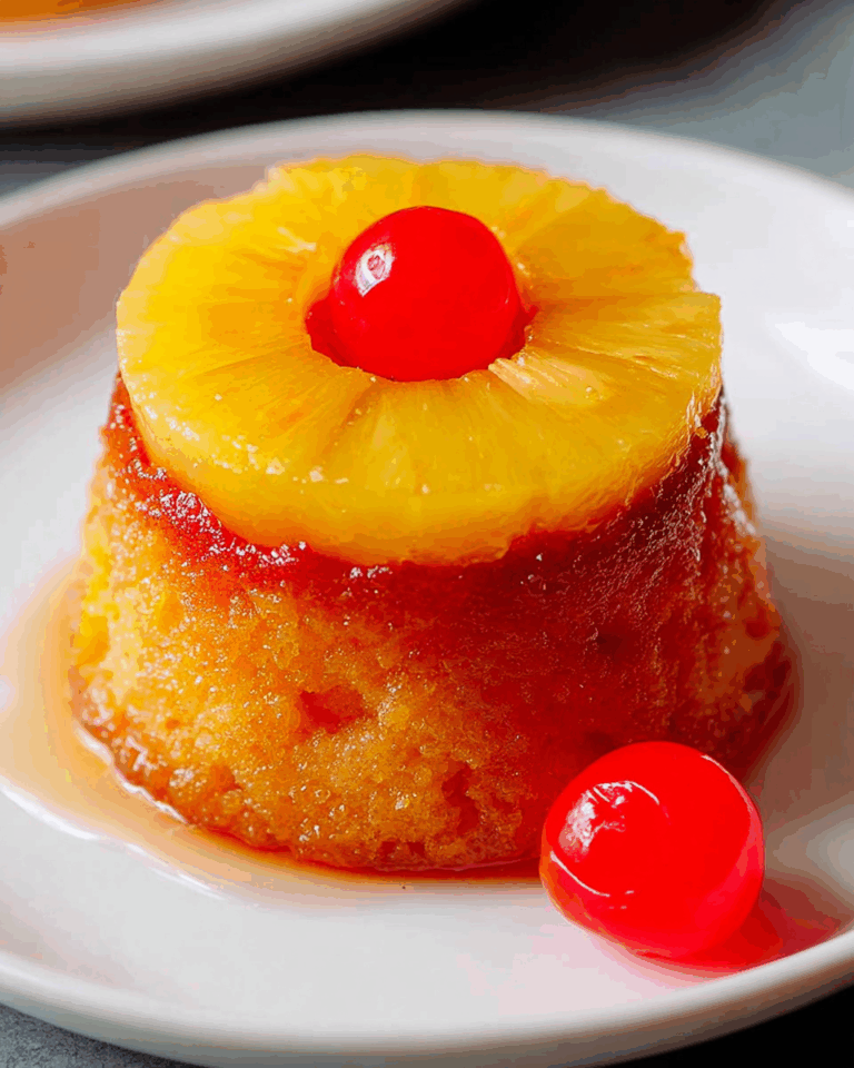 Pineapple Upside-Down Cupcakes Recipe