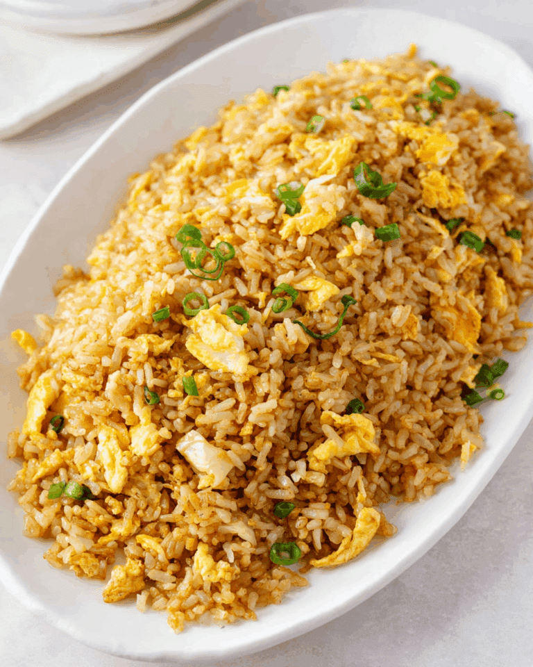 Easy Egg Fried Rice (only 6 ingredients!) Recipe