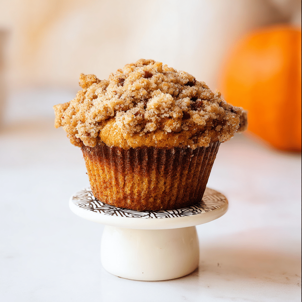 Apple Pumpkin Streusel Muffins Small Batch Recipe - Recipe Image